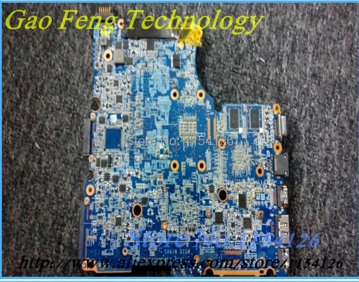 Laptop Motherboard 599522-001 FOR HP 4320S 4321S 4420S 4421S DASX6AMB8E0 DDR3 Non-integrated 100% Test Ok