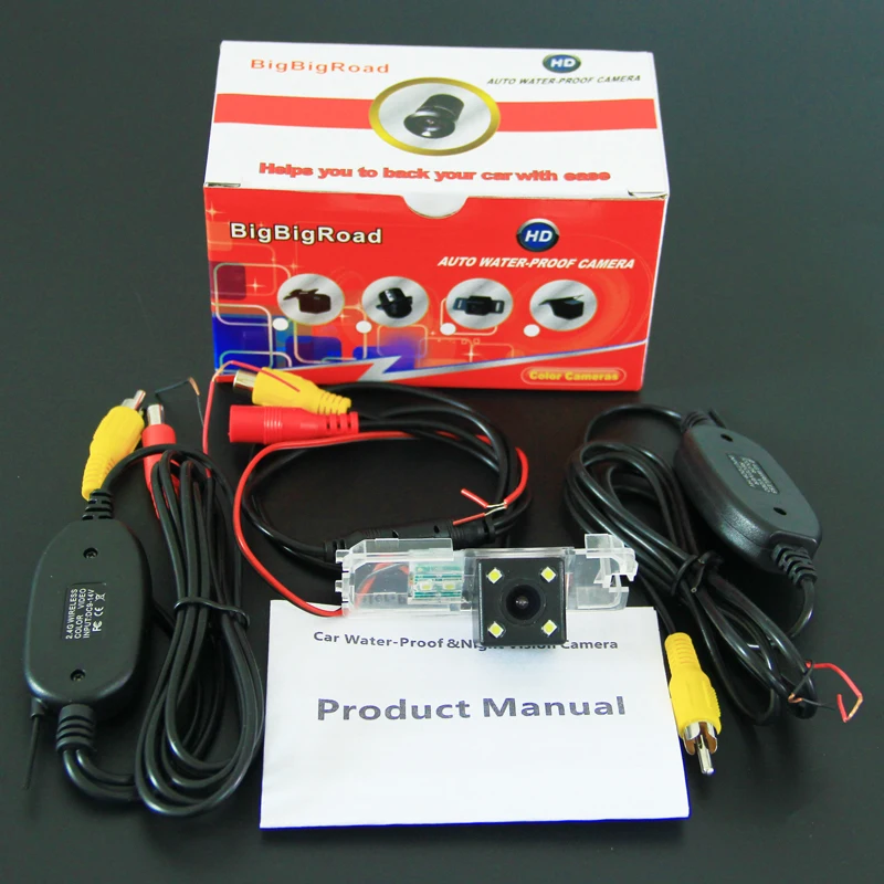 

BigBigRoad For Volkswagen Passat B6 B7 / Magotan Polo Golf Jetta Bora Wireless Camera Car Rear View Backup Parking Camera