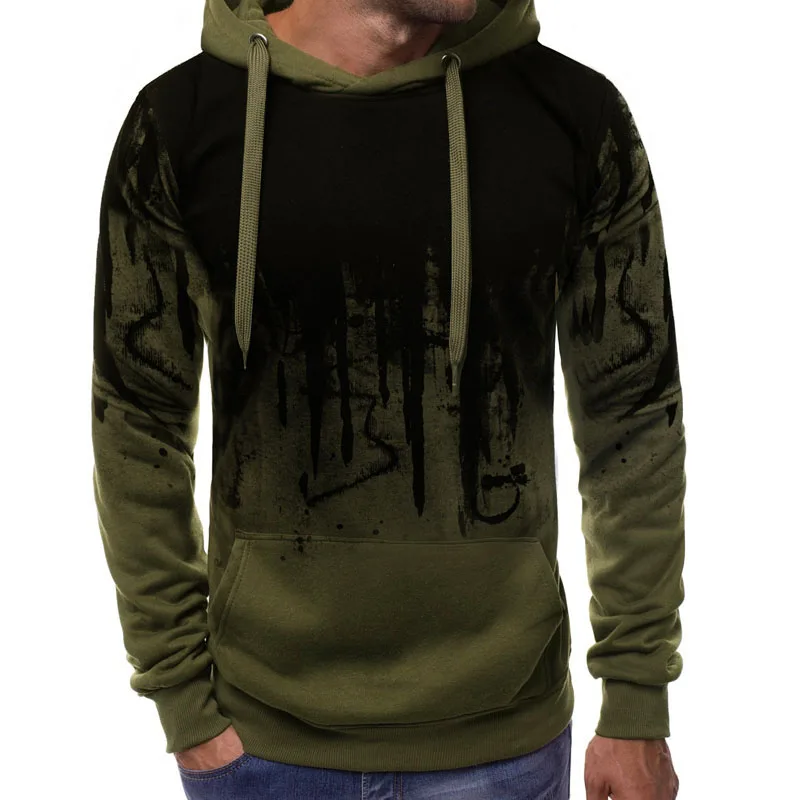 Plus Size 5XL Streetwear Hoodie Men Autumn Winter Casual Hoody Sweatshirt Men Slim Fit Print Pullovers Mens Hoodies Sweatshirts