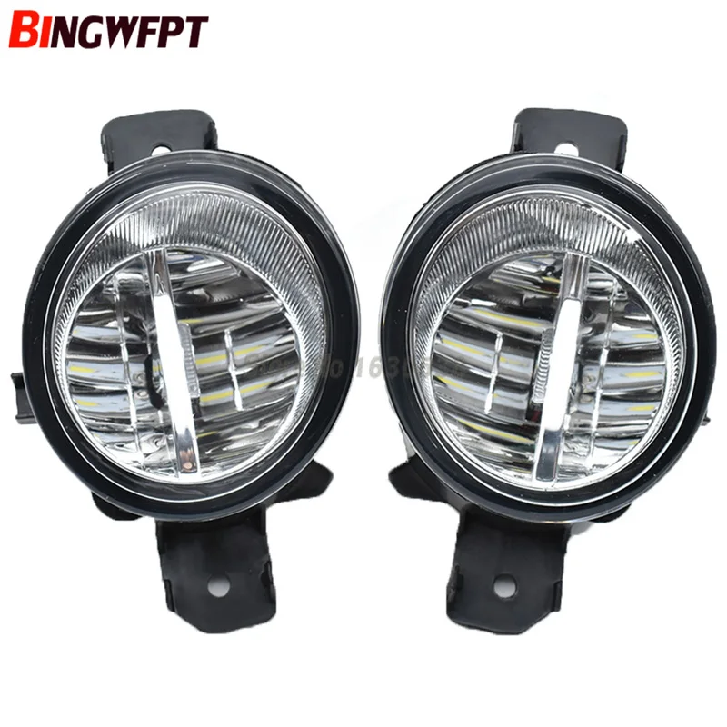 2PCS Car styling H11 LED Fog Lights 55W halogen Fog lamps 1set For Renault Vel Satis 2001-2009