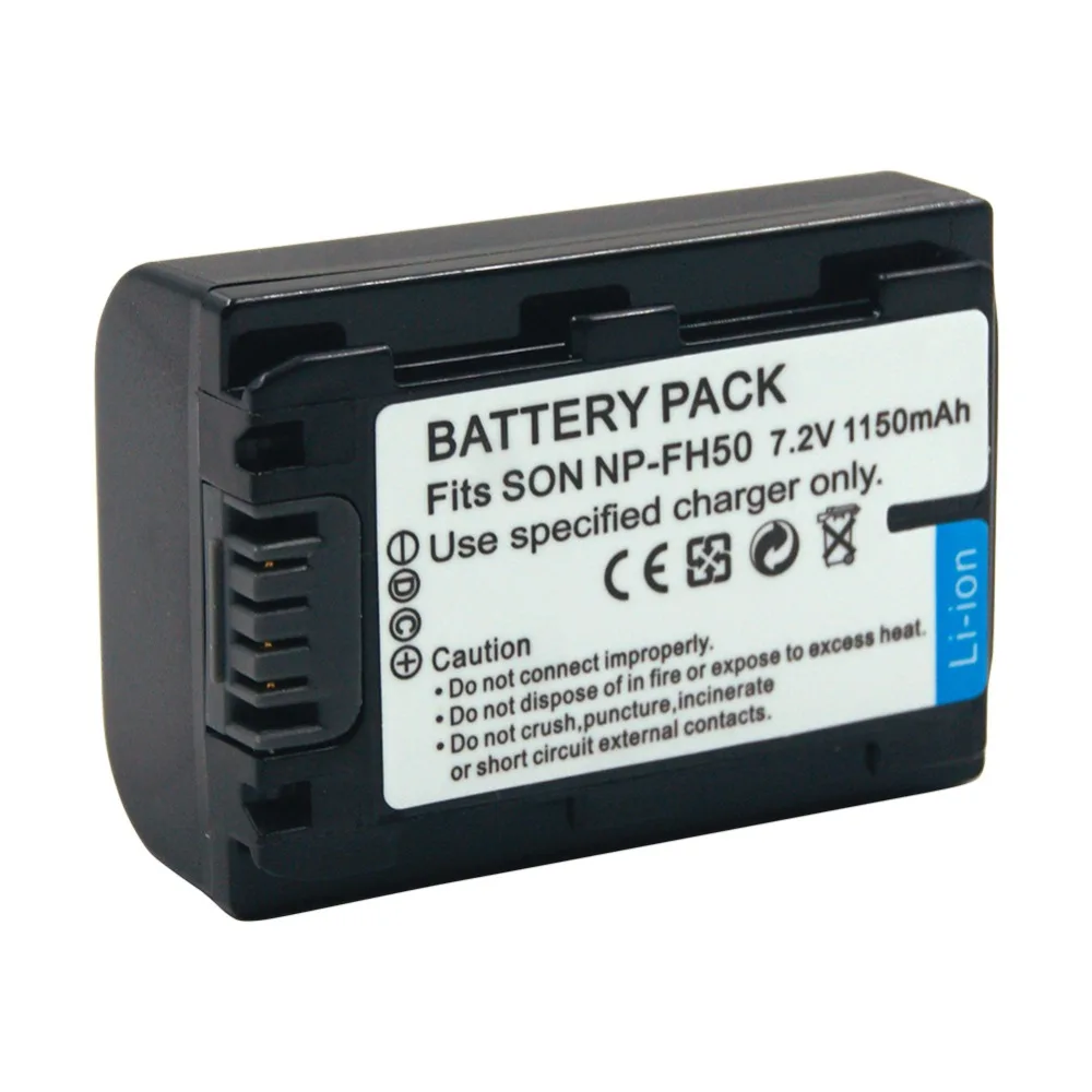 NP FH50 NP FH70 NP FH100 akumulator 7.2V 1150mAh bateria litowa bateria do Sony dcr NP FH40 A230 A330 A330 A380 A390