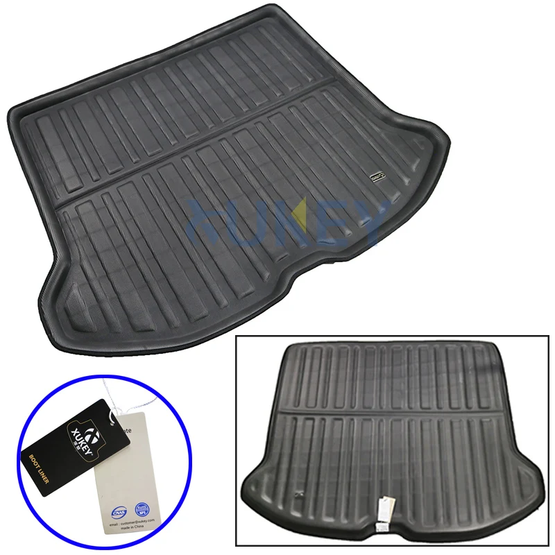 Fit For Volvo XC60 2009-2017 Boot Mat Rear Trunk Liner Cargo Tray Floor Carpet Protector 2010 2011 2012 2013 2014 2015 2016