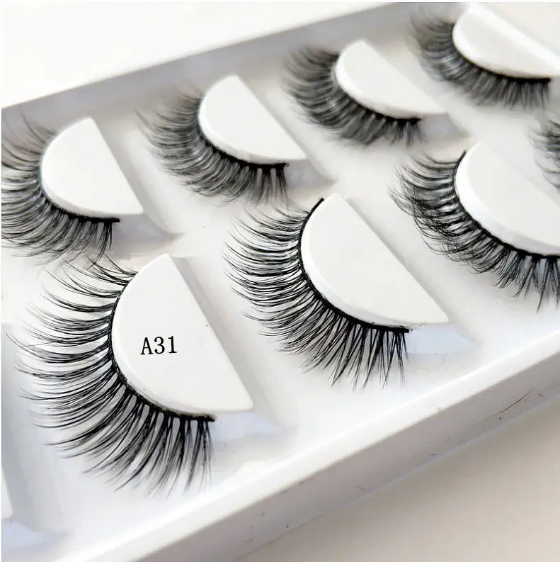 38 Styles New Luxry Thick False Eye Lash 100% Real 3D Mink Eyelashes 5 Pairs Eyelash Makeup Kit Professional Lashes makeup tools