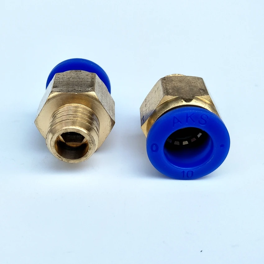 5pcs/lot 10mm Tube M12*2 Thread Pneumatic Fitting Quick Joint Connector PC10-M12*2