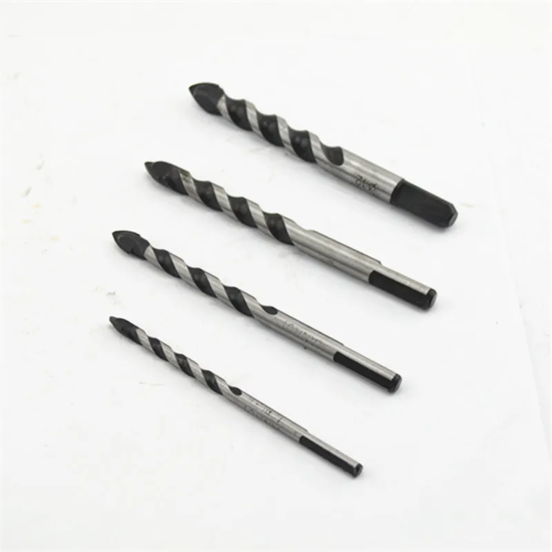 Verlängert Trockenbau Wolfram Hartmetall Bohrer Bits Set für Keramik Fliesen Marmor Spiegel Glas 6/8/10/12mm