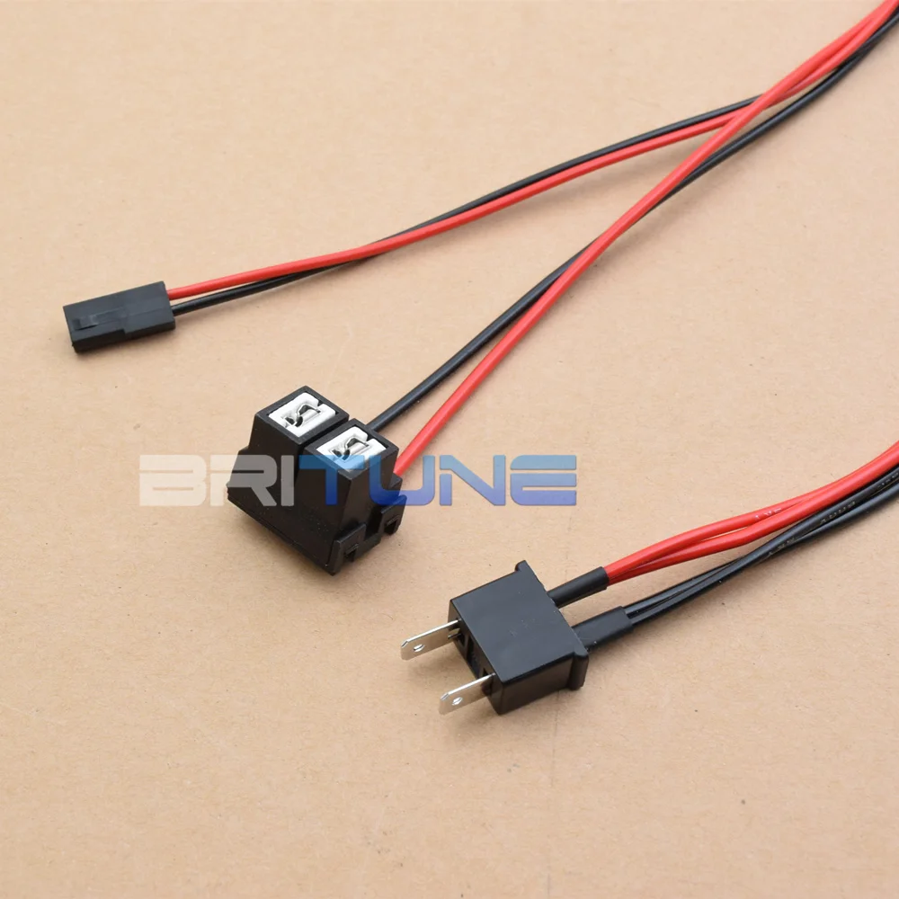 Britune H7 Splitter Retrofit High Beam Projector Relay Harness HID Bixenon Cable Wires For Car Lights Accessories Tuning 12V 35W