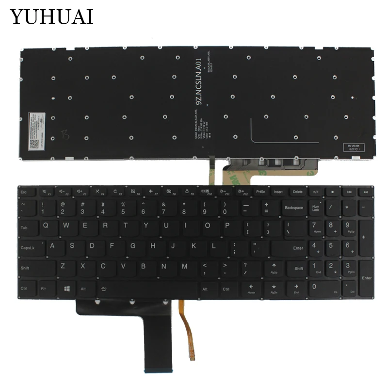 

NEW US keyboard FOR Lenovo V310-15 V310-15ISK V310-15IKB US laptop keyboard with Backlight black