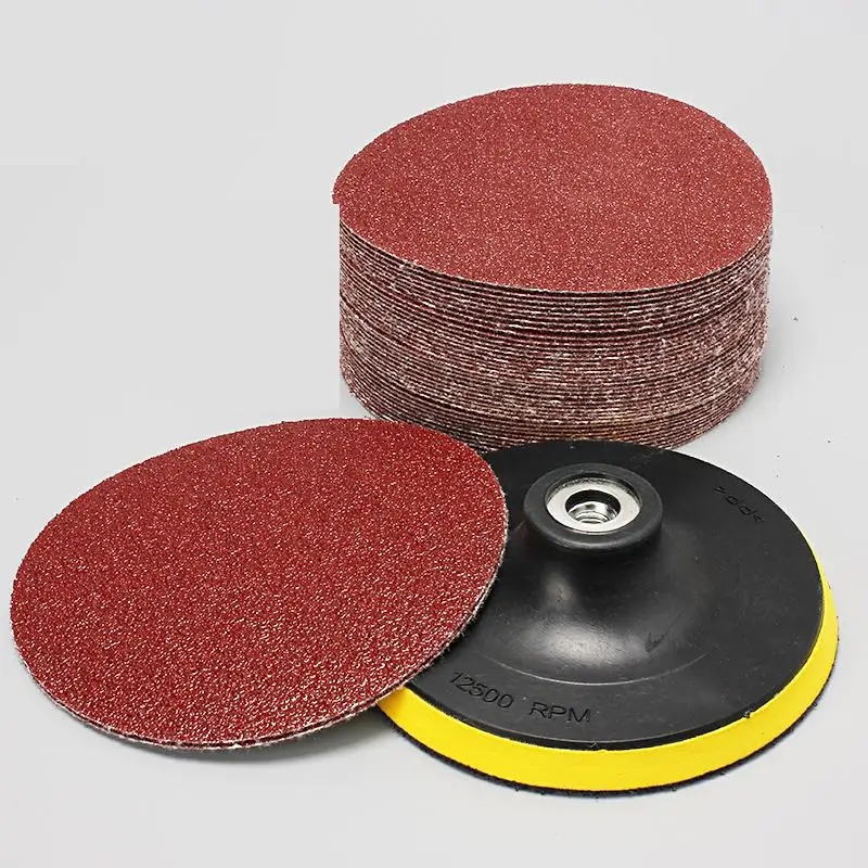 20pcs 125mm Sander Disc Sanding Polishing Paper Sandpaper Disc #20 - #2000 Abrasive Tools for Sander Grits