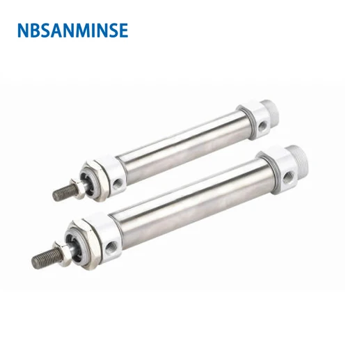 CM2 25mm 보어 사이즈 타입 ISO 에어 실린더 표준 베이직 타입, 더블 액팅 싱글 로드, SMC 유사 공압 부품, Sanmin