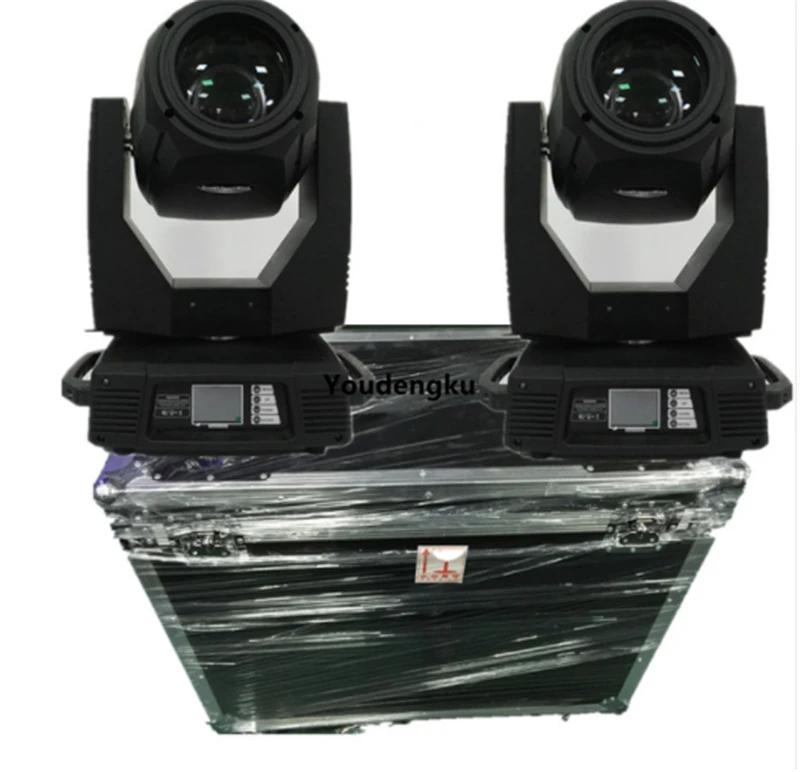 6 pieces with flightcase Moving Head DMX Club American DJ Lighting 17r 350w beam spot wash 3 in 1 moving head light