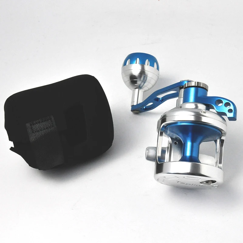 Langsam Jigging Reel Salzwasser Angeln High Speed 6.3:1 schmale Spool Meer Angeln Super Licht Boot Reel 30kgs Angeln Waren Reel – Detail 15