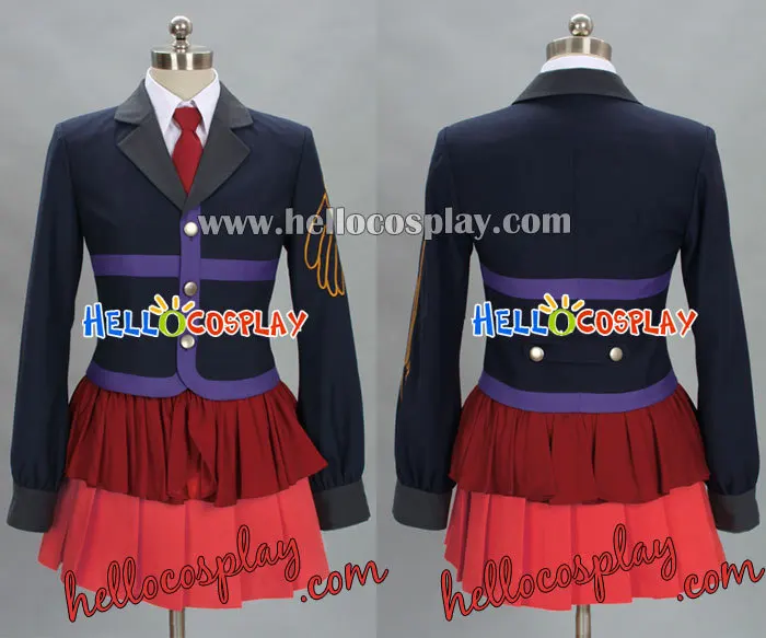 

Umineko no Naku Koro ni When They Cry Cosplay Jessica Ushiromiya Uniform Outfit Dress Costume H008