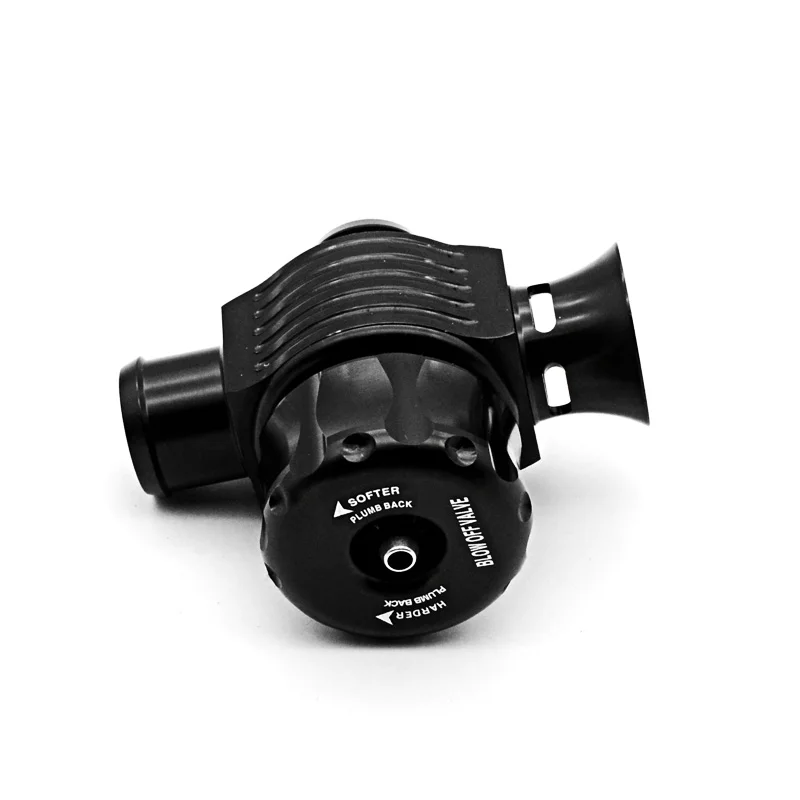 صمام تفريغ عالمي مزدوج المنفذ ، 25 مللي متر صمام محول أسود ، محول تفريغ BOV