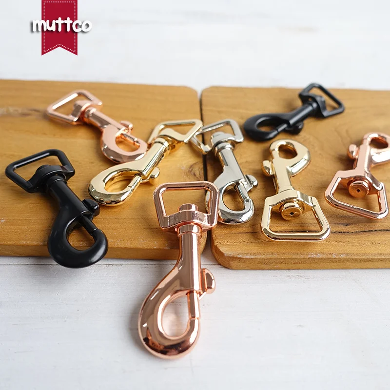 

50pcs/lot DIY Dog leash manufacturer environmental 15mm durable swivel lobster clasps Hardware Dog clip Hook buckle 4 colors