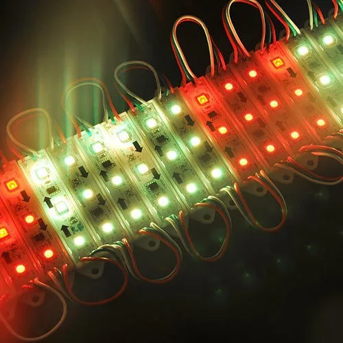 500pcs WS2811 RGB LED module SMD 5050 backlight back light for sign SMD5050 DC12V