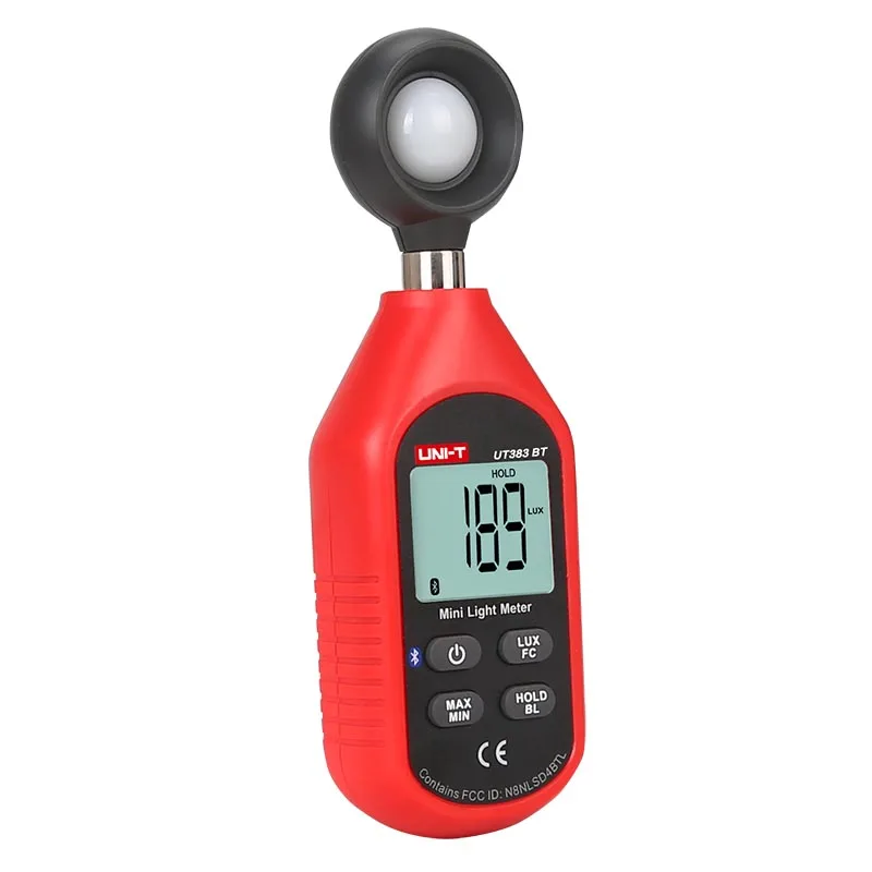 UNI-T UT383 UT383BT Light Meter Luxometer Bluetooth Mini Environmental Illuminometer Lux Meter