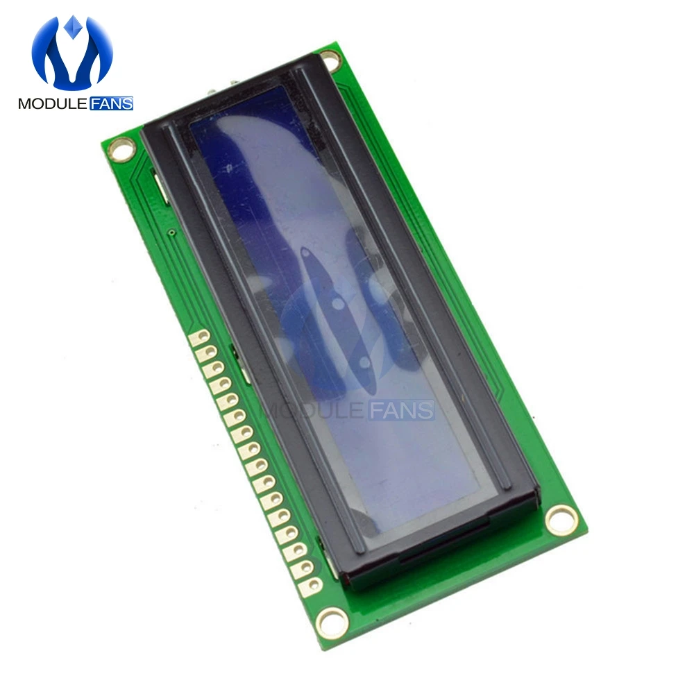Blue 1601 16X1 Character Digital LCD Display Module LCM STN SPLC780D KS0066 LED Backlight 16 Single Row Interface Board