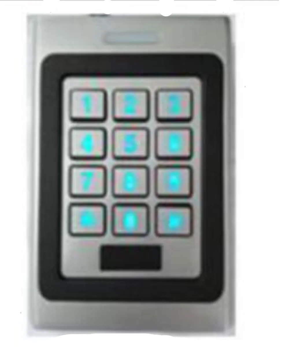 

Metal Case 3000 User Password/ID Card Access Control System Keyboard With Backlit