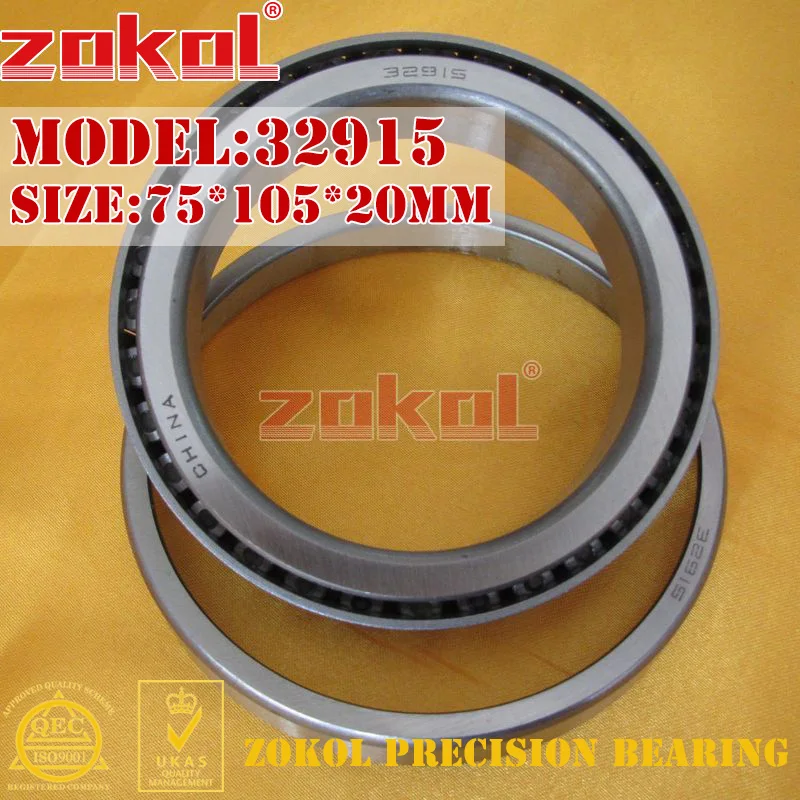 

ZOKOL bearing 32915 2007915E Tapered Roller Bearing 75*105*20mm