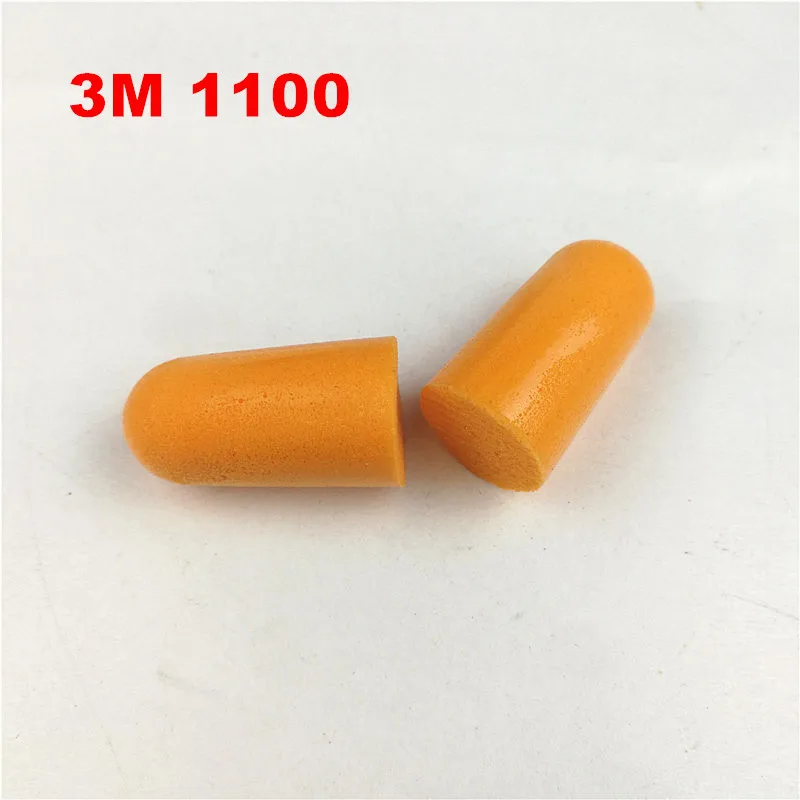 3M 1100 Disposable Earplug Foam Noise Reducer