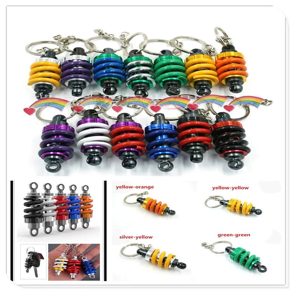 Motorcycle Car moto bike Keychain Key Ring Chain Keyring Accessories gold for Aprilia CAPANORD 1200 Rally ETV1000 V4R FactoRy