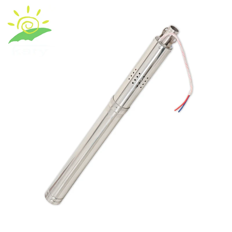 Brushless motor solar water pump set 50mm diameter 2 inch solar irrigation pump solar pump 24v deep well for well