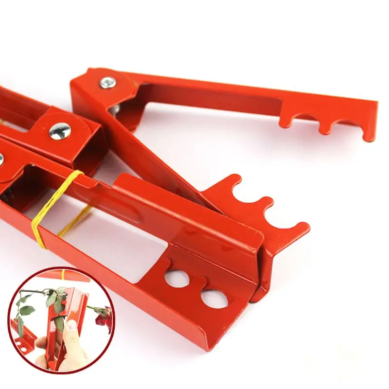 DIY Cut Tool Florist Metal Gardon Flower Rose Thorn Stem Leaf Rose Plier Removing Burrs Garden Tool