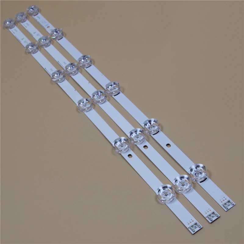 TV LED Bars For LG 32LF5600 32LF5610 32LF560B 32LF560U 32LF560V 32LF564U 32LF565B LED Backlight Strip Kit 6LED Lamp Lens 3 Bands