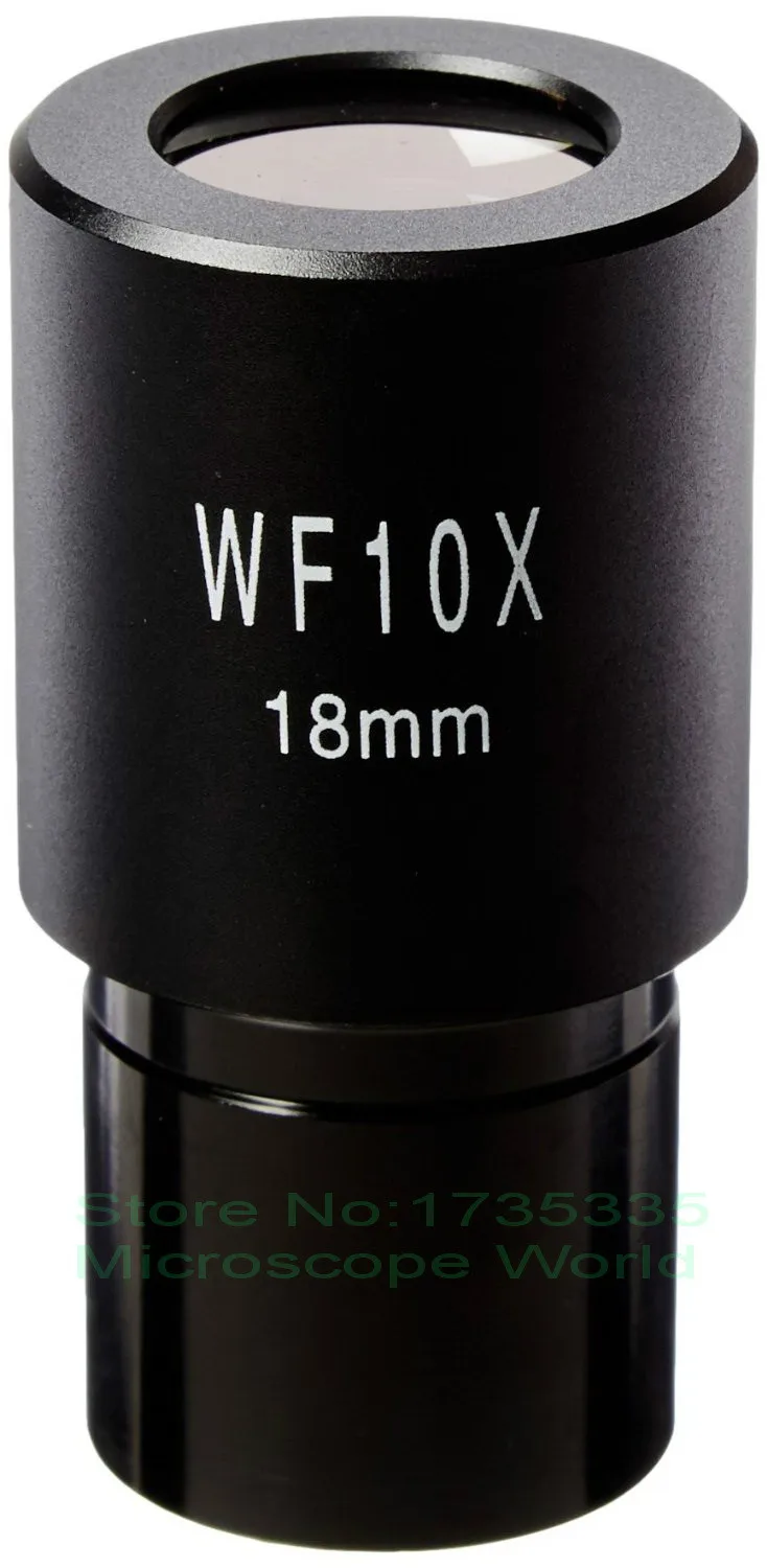 WF10X/18mm Eyepiece with pointer for biological Microscope with 23.2mm Mounting Size