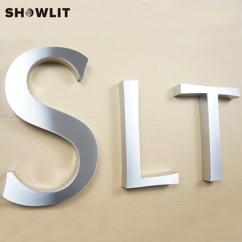 High Quality Professional Design Precision Producing Stainless Steel Outdoor Sign Letters