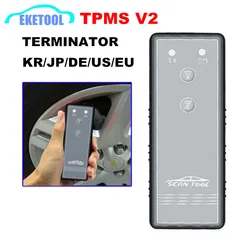 ST-TP Reset V2 Terminator 5 IN 1 Works KR/JP/DE/US/EU Supports 12/2017 TPMS Auto Tire Pressure Monitor Sensor Activator Tool