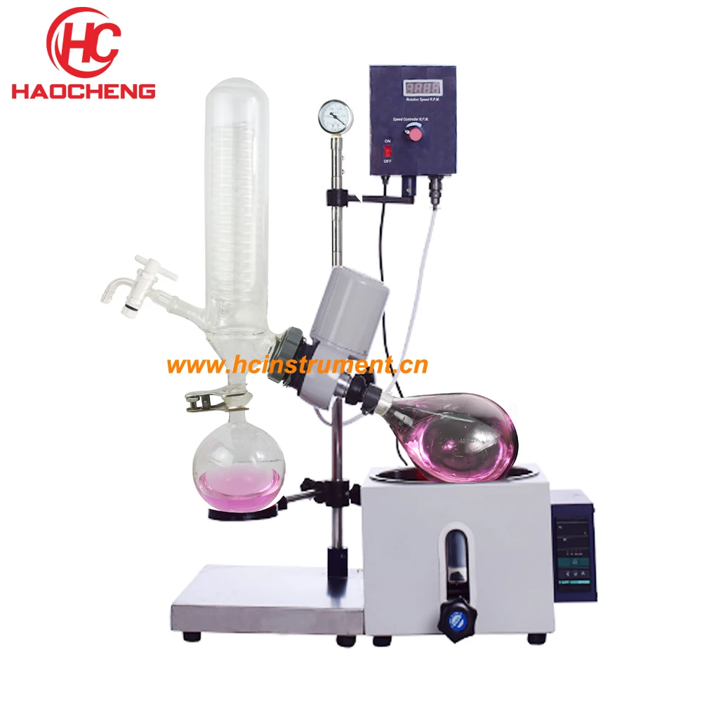 

Free shipping, Hot Sales 3L Manual Lift Rotary Evaporator