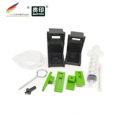 HP 60 61 802 902 및 Canon PG40 41 PG210 PG510 PG-40 PG-210 PG-510용 T15 리필 홀더 잉크 흡입 도구 클립