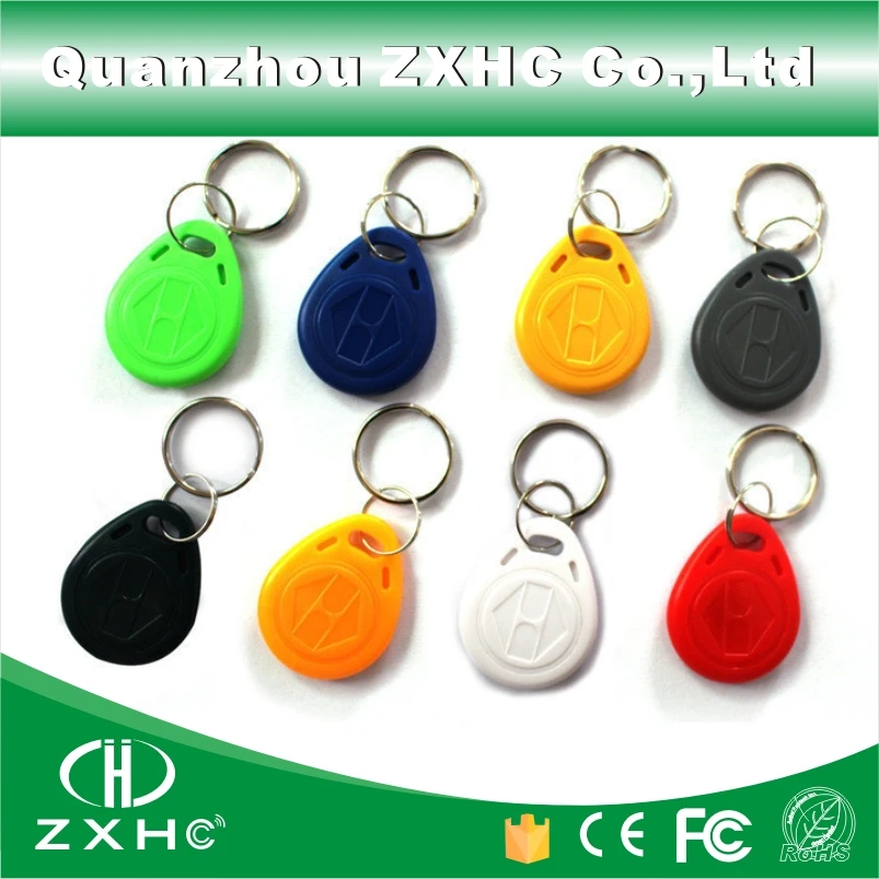 (10pcs) T5577 125KHz RFID Tag Access Control Cards Rewritable Keyfobs Keychain Key Finder for Copy