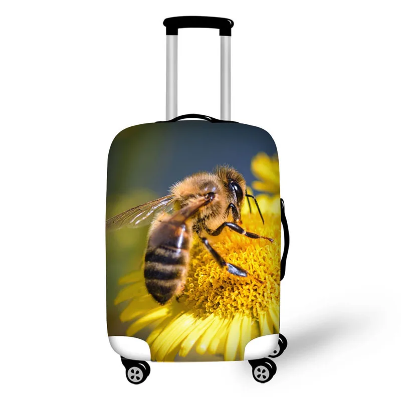 Cover Case Elk snake Elastic honeybee Travel Accessories 18-30 inch Fashion cover for suitcase Suitcase Luggage Protect Covers