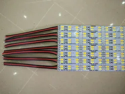 10pcs*0.5m Factory Wholesale Double row 6500K CW+3500K WW double color Mix 4000K DC12V 144 SMD 5630 LED Hard Rigid LED Bar Light