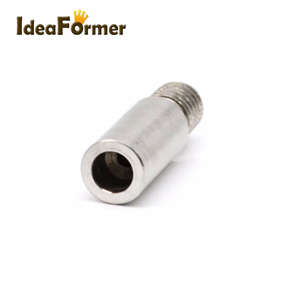 3D Printer Parts Chimera Extruder Heat Break E3D V6 Dual Hotend J-head Throat Bore 4.1/All Metal/With Telfonto tube 23mm/1.75mm