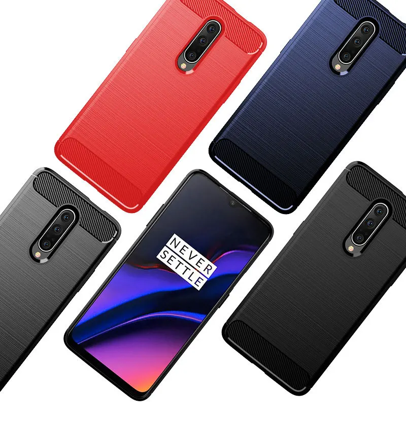 Slim Thin TPU Shock Absorption Anti-Scratches Flexible Protective Cases Cover For Oneplus 7 Pro 1+7 1+7T Pro 1+6 1+6T 1+5T 1+5