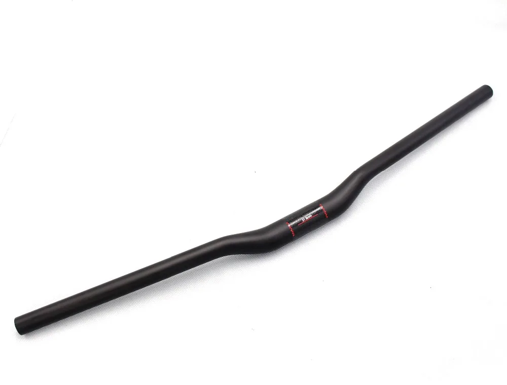 BALUGOE Carbon Fiber Bicycle Handlebars Matt Bicycle Handlebar Mountain Bike MTB Bicycle Handlebar 600mm-720mm