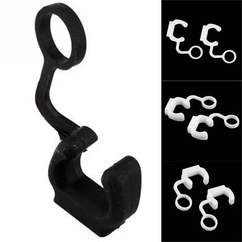 Soft White Silicone Rubber Lock Plug, Manilha Lock Catches, Anti-drop Buckle para GoPro Hero 3 Acessórios, 5Pcs