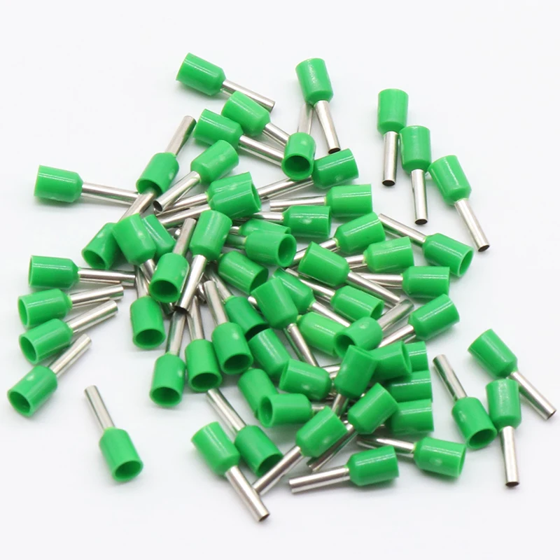 E1508 Tube insulating Insulated terminals 1.5MM2 100PCS/Pack Cable Wire Connector Insulating Crimp Terminal Connector E-