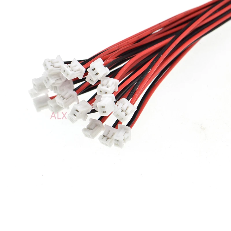 20PCS 150MM mini micro JST 1.25 2/3/4/5/6/7/8/9/10 pin female plug connector with wire 1.25MM 2p/3p/4p/5p/6p/7p/8p/9p/10p cable