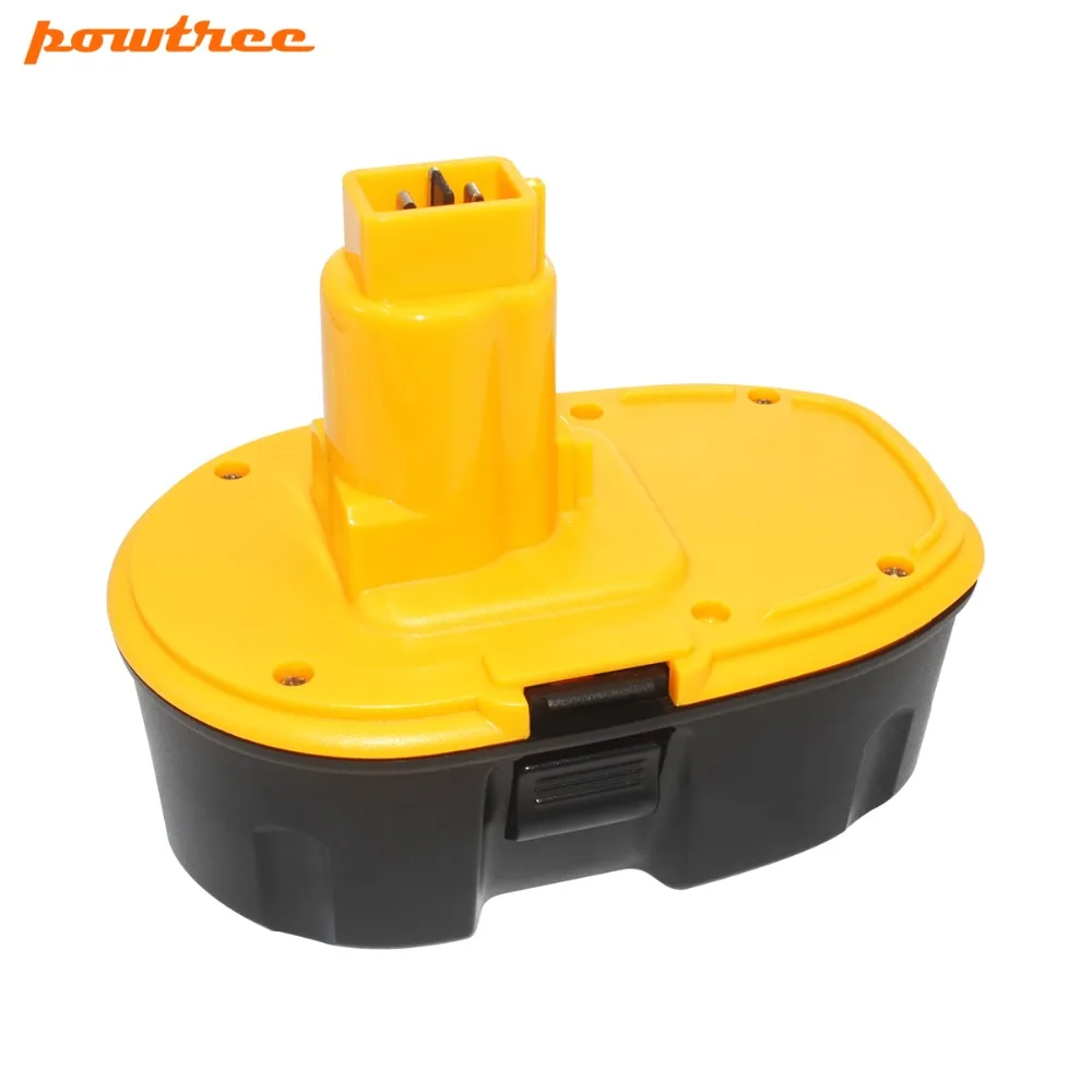 Powtree 18V 4000mAh Ni-MH Power Tool For Dewalt DC9096 DE9039 DE9095 DW9098 DE9503 DW9096 Replacement Battery