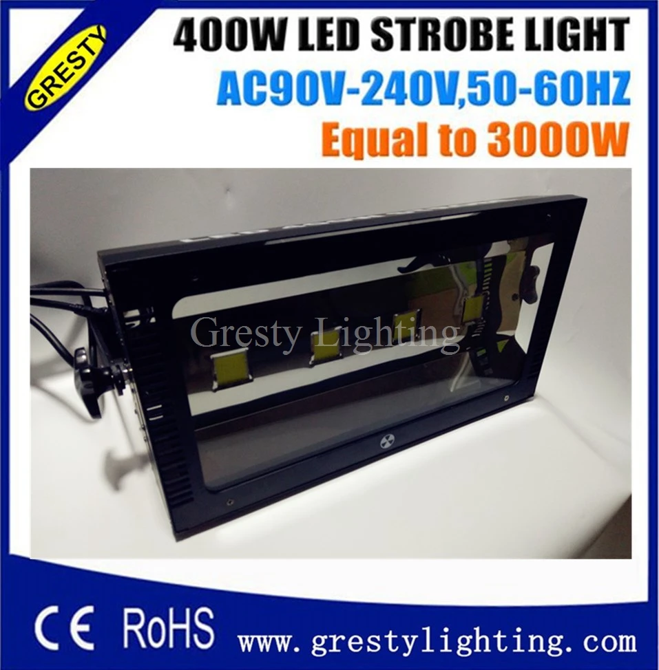 same as matrin 400w led strobe light High Power 400W Led Strobe Light 4*100W Same 3000W Strobe Lights Led Stage Effect 90V-240V