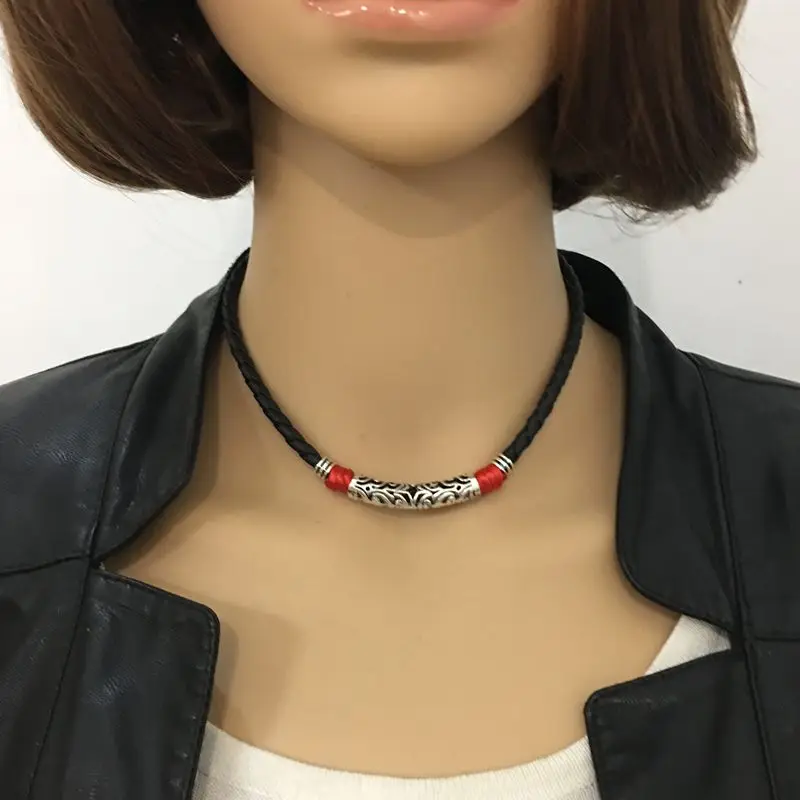 Collier de personnalité féminine, chaîne, clavicule, bijou décoratif pour étudiantes du japon et de la corée du sud, pendentif créatif coréen de bla