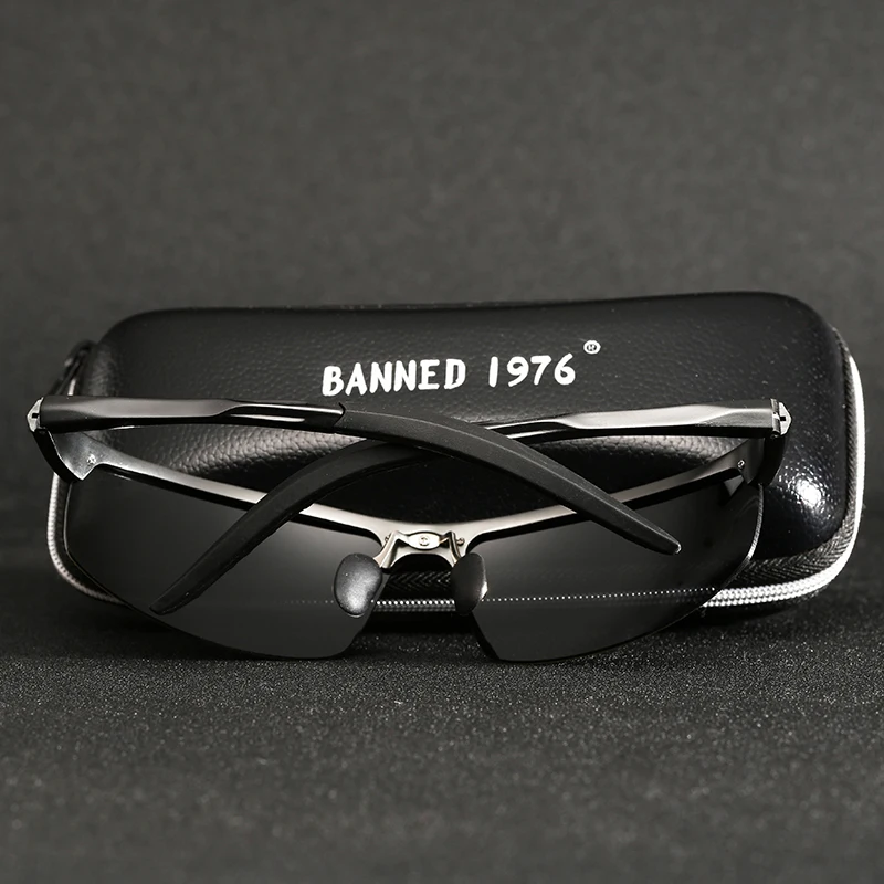 2020 Aluminum Magnesium Spring Hinges Women Men Cool Polarized Sunglasses UV400 Driving Oculos Sun Glasses With Original Box