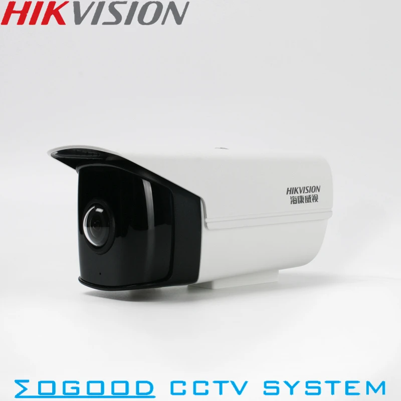 Hikvision DS-2CD3T46P1-I 180 Degree Wide-Angle 4MP H.265 POE IP Camera Support Hik-Connect App Remote ONVIF IR IP66 Waterproof