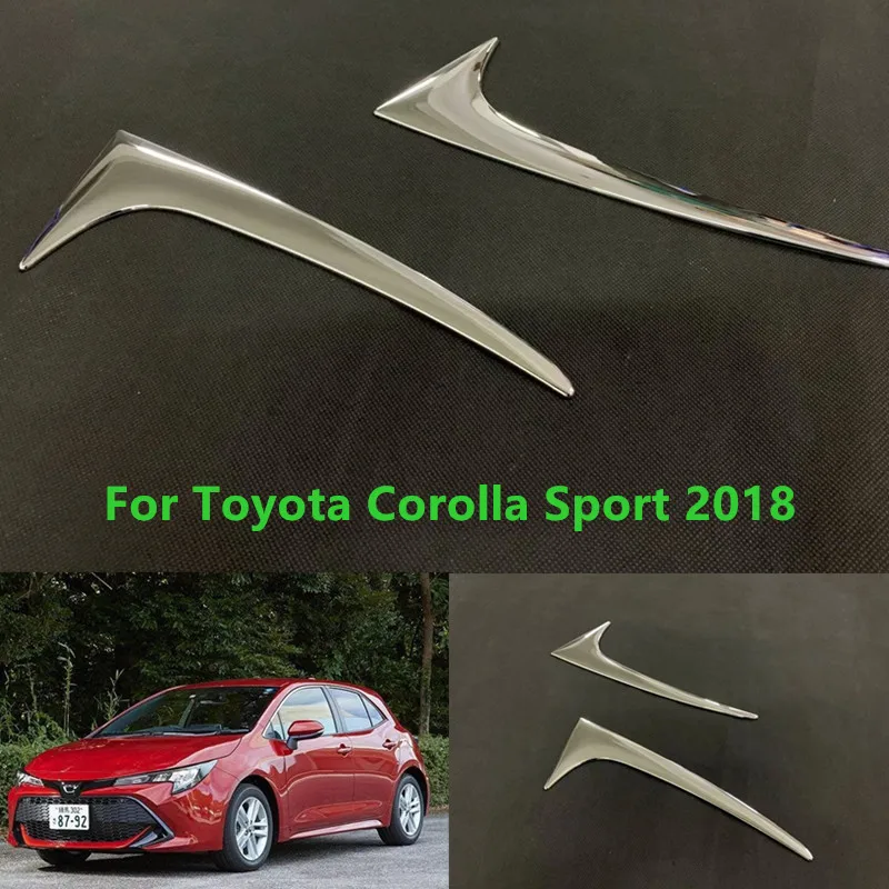 Car rear spoiler trim, window trim exterior moulding  for Toyota Corolla Sport and Hatchback  2019