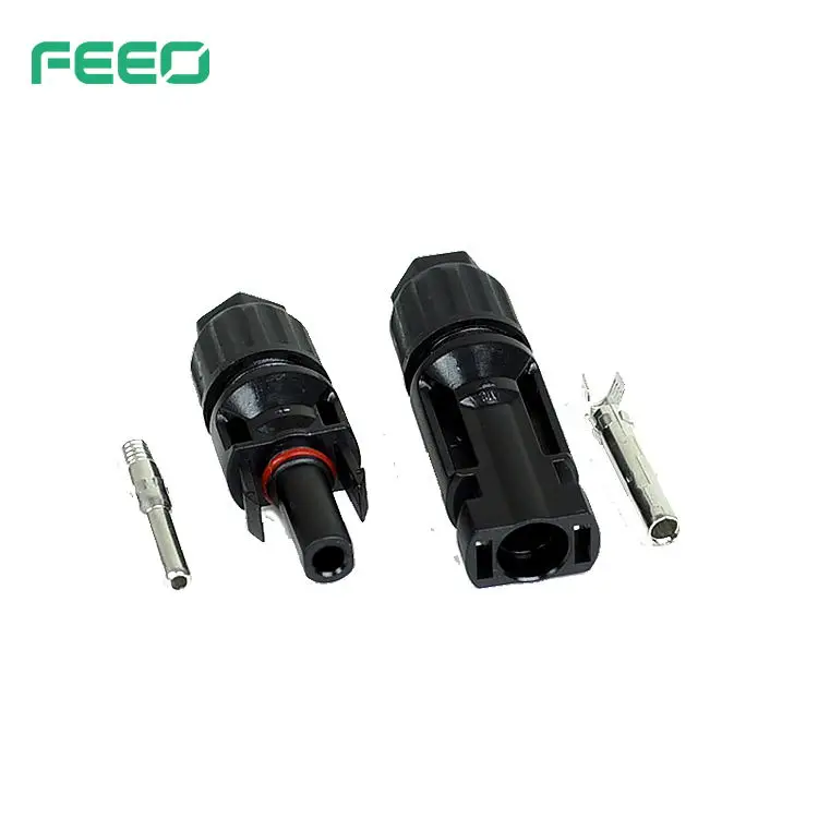 FEEO 10pairs Solar Connector PV Male and Female Solar Panel Connector 30A 1000V 1500V Used For Solar Cable 4/6mm IP67