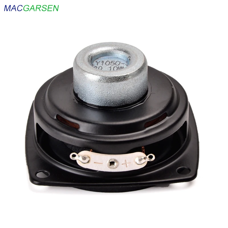 MACGARSEN 2pcs Full Range Speaker 8 ohm 10W HiFi Draagbare Luidsprekers 57mm Reparatie Soundbar Mini Luidspreker DIY bluetooth Speaker